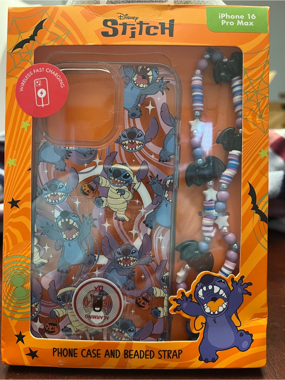 Disney Orange Stitch Protective Phone Case Set
